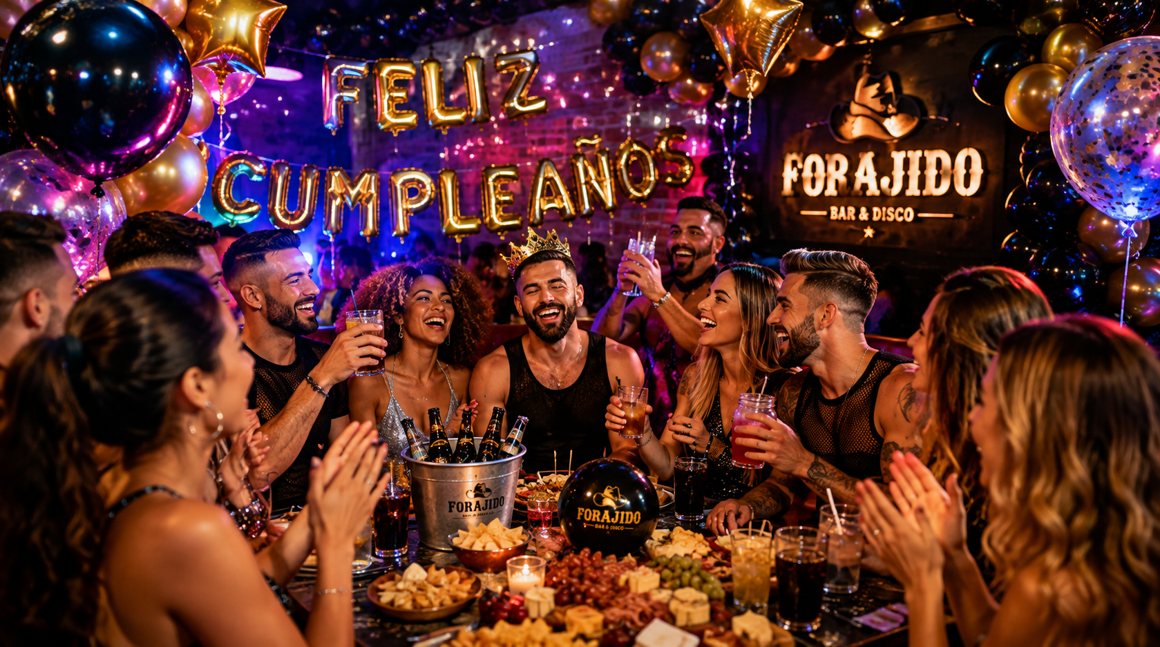 Celebración de cumpleaños en Forajido Bar & Disco